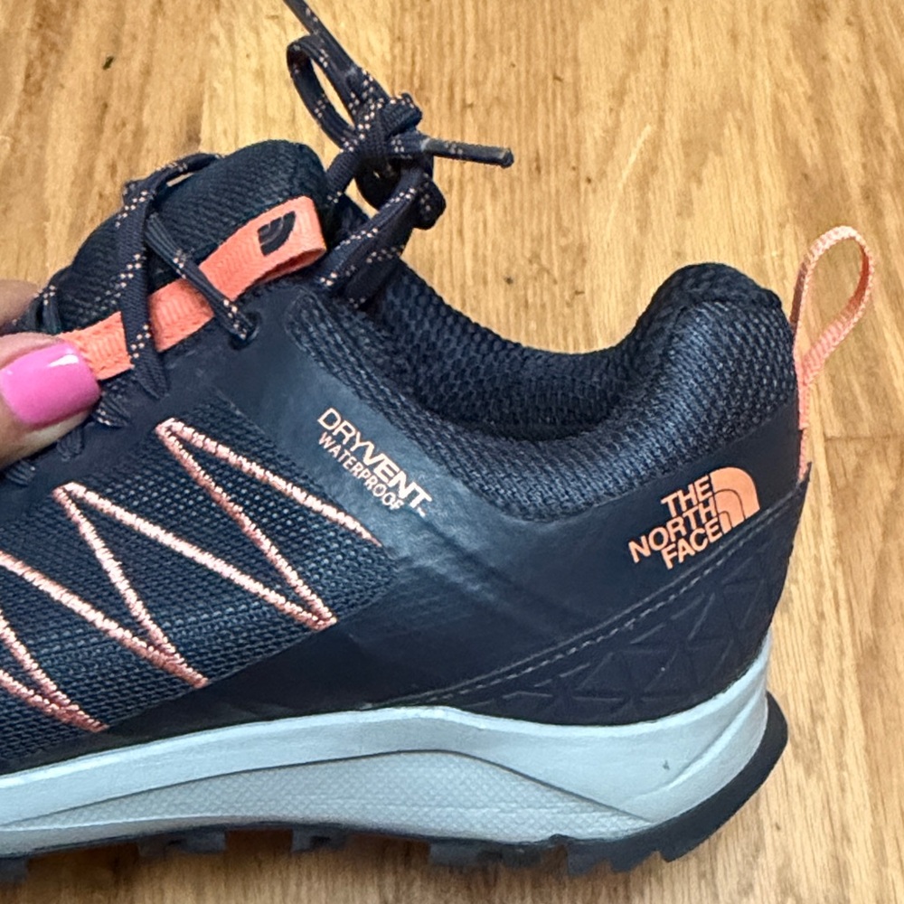 The North Face Women's Athletic Shoes - Black and Orange